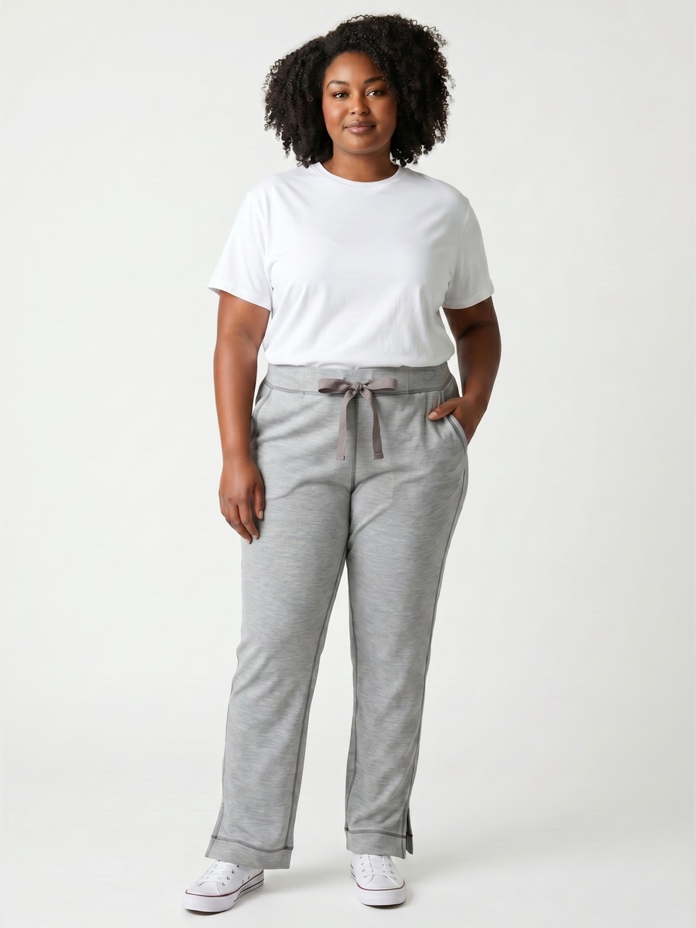 Banana Republic Lounge Jogger Pants Gray‎ Soft Knit Drawstring Cropped  NWT